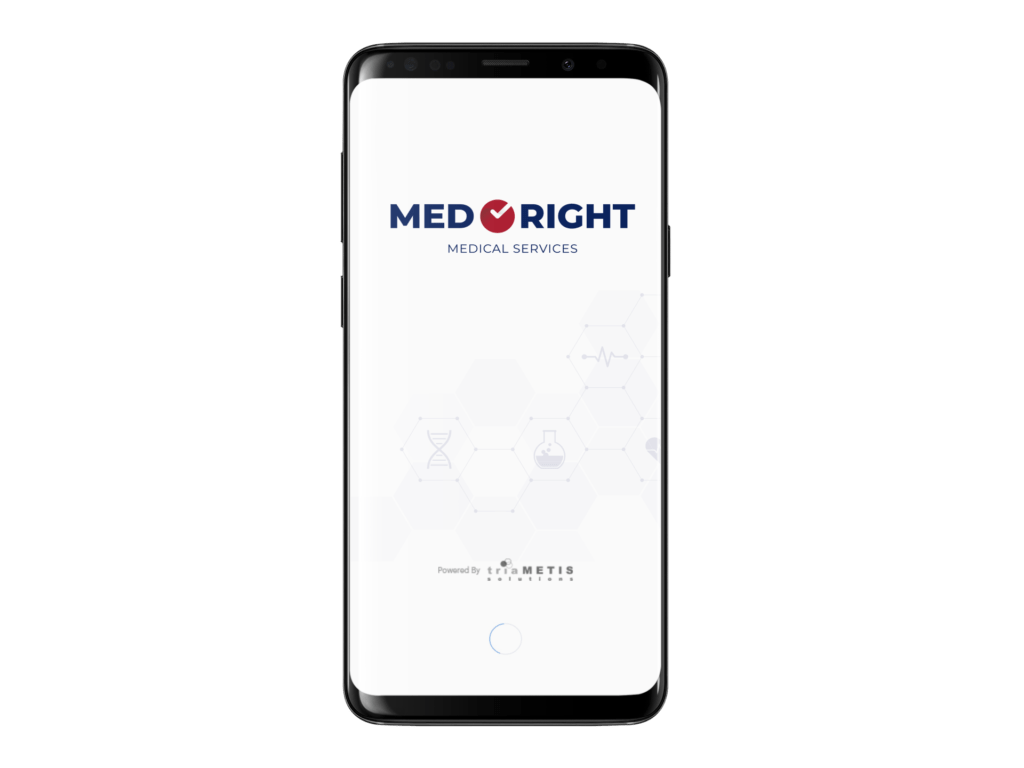 Med Right Mobile App Splash Screen